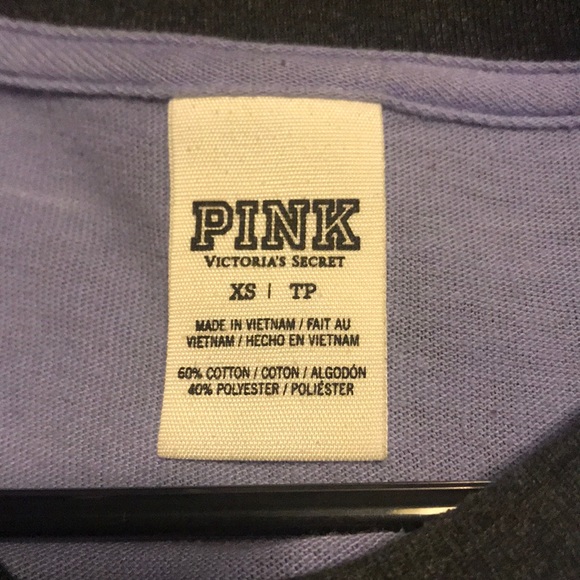 PINK elbow length sleeve top - Picture 2 of 3